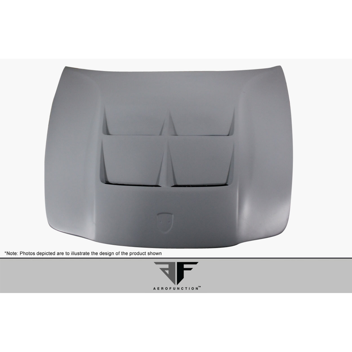 Modify your Porsche Panamera 2010 with our Exterior/Hoods - Part is shown from a top-down view