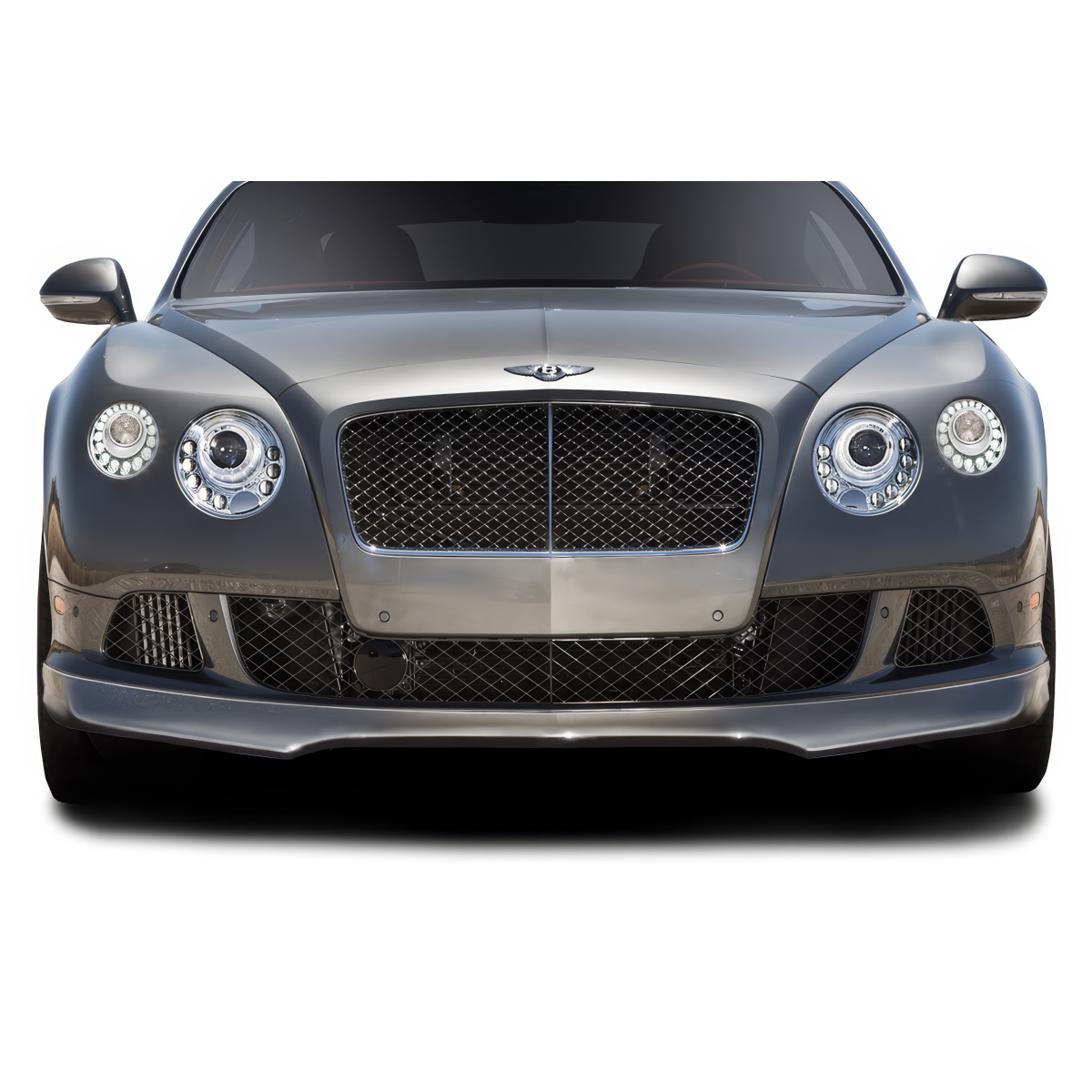 Modify your Bentley Continental 2012 with our Exterior/Wings - Front view of the vehicle from eye level