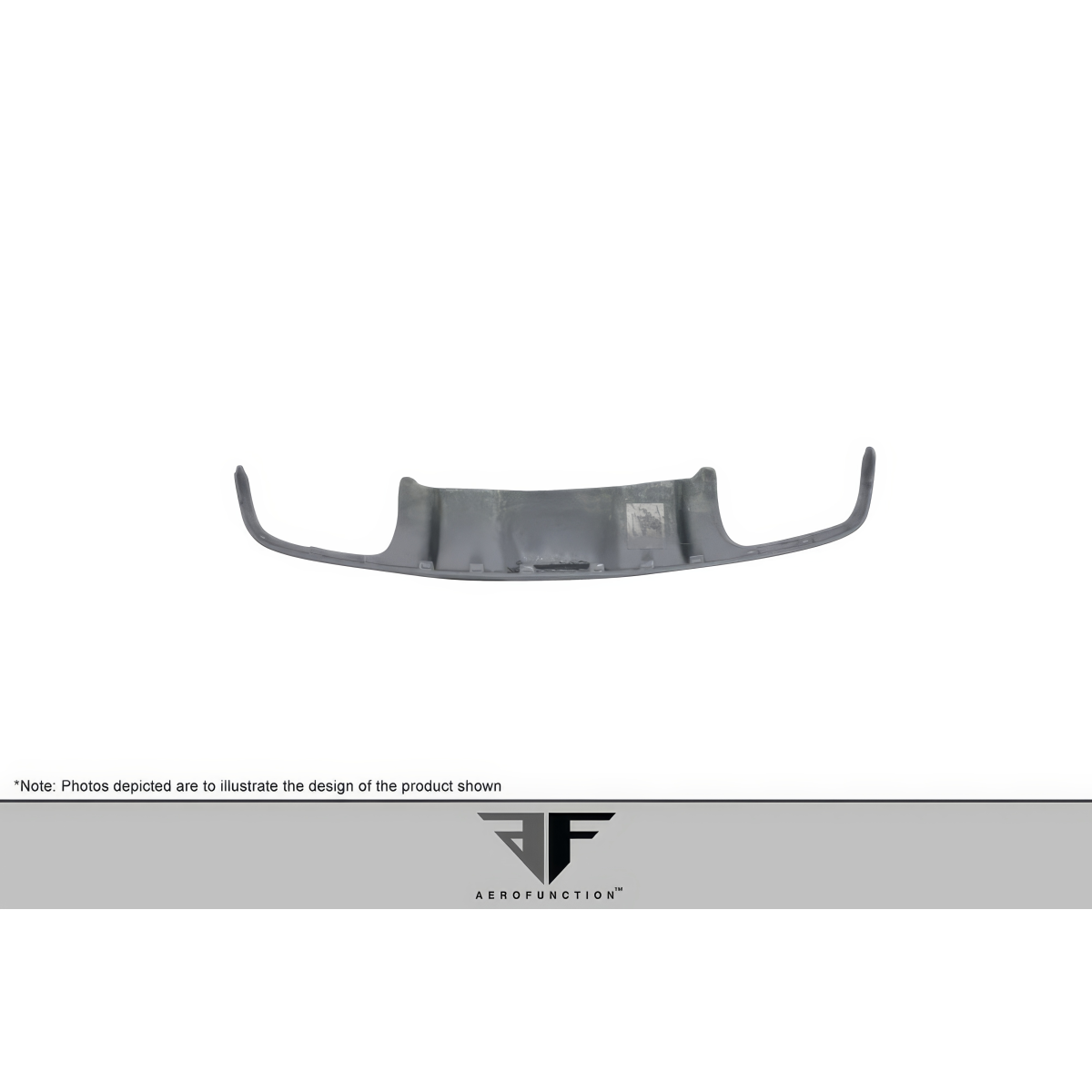 Modify your Mercedes-Benz C300 2008 with our Exterior/Diffusers - Front view of the rear diffuser part