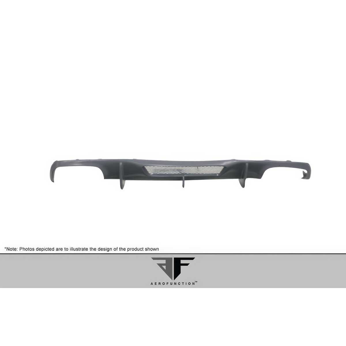 Modify your Mercedes-Benz CLS-Class 2012 with our Exterior/Diffusers - Front view of rear diffuser part