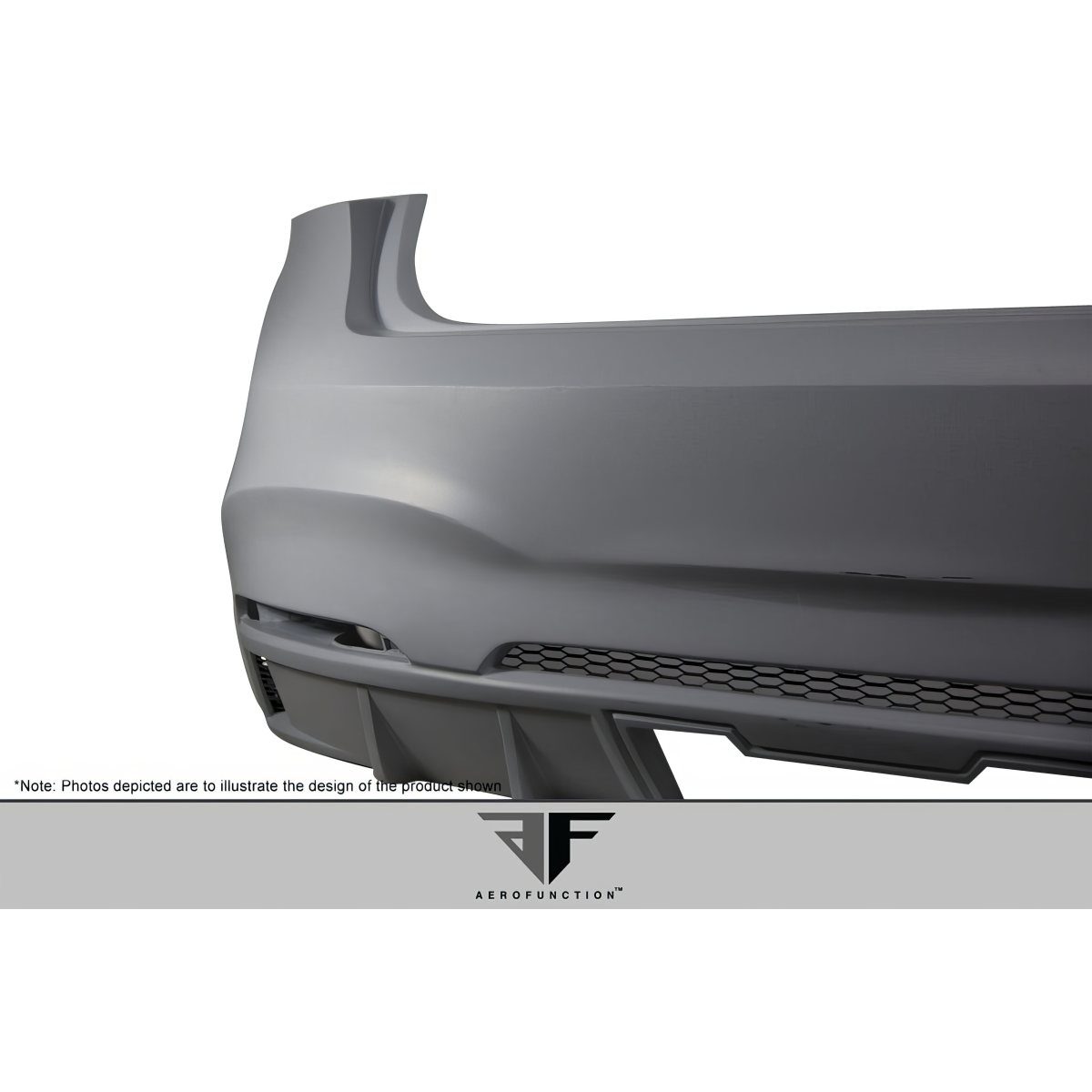 Modify your BMW X6 2015 with our Exterior/Rear Bumpers or Lips - Angled view from side showing rear bumper design