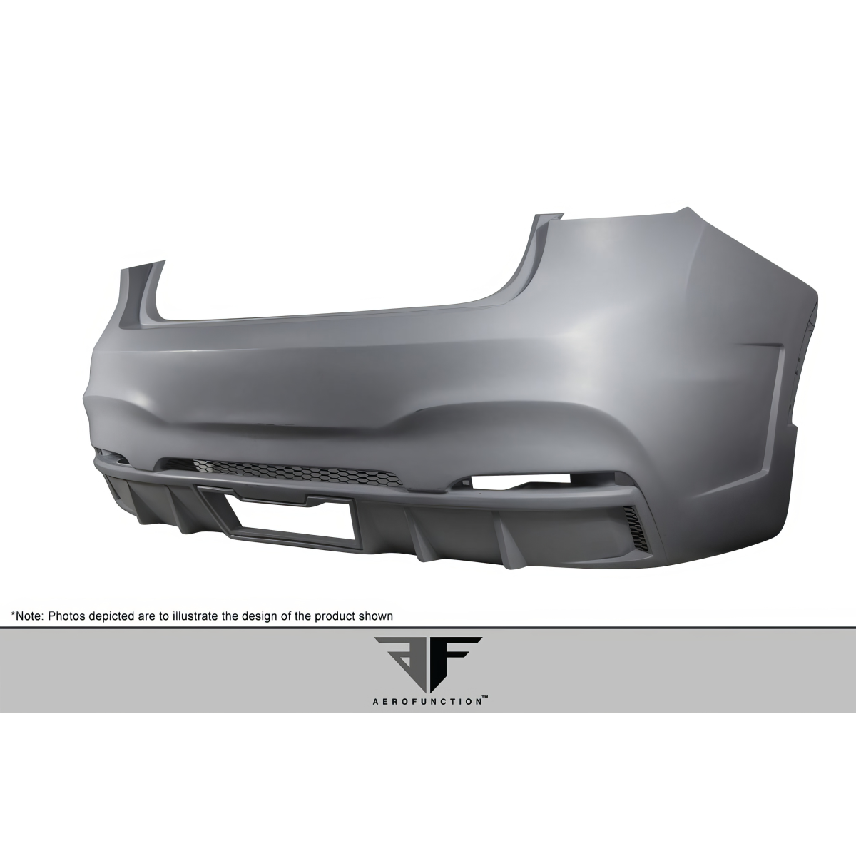 Modify your BMW X6 2015 with our Exterior/Rear Bumpers or Lips - Shown at a slight angle from the left side