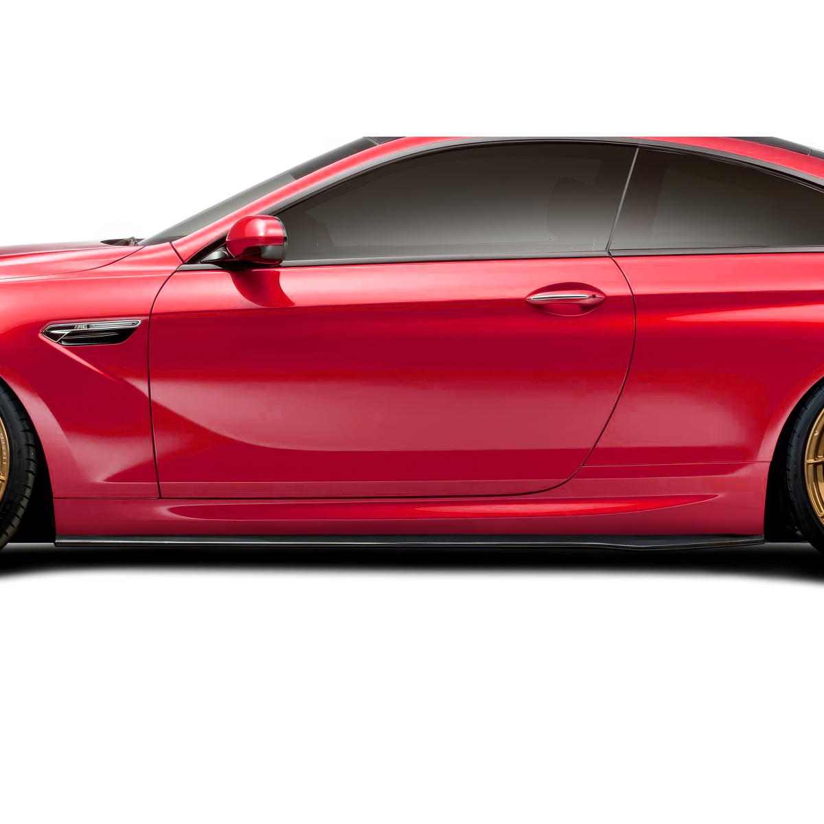 Modify your BMW 6-Series 2011 with our Exterior/Side Skirts - Side view of vehicle angled from left