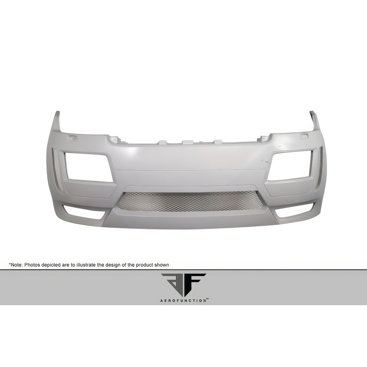 Modify your Land Rover Range Rover 2013 with our Exterior/Front Bumpers or Lips - Front view of the front bumper part