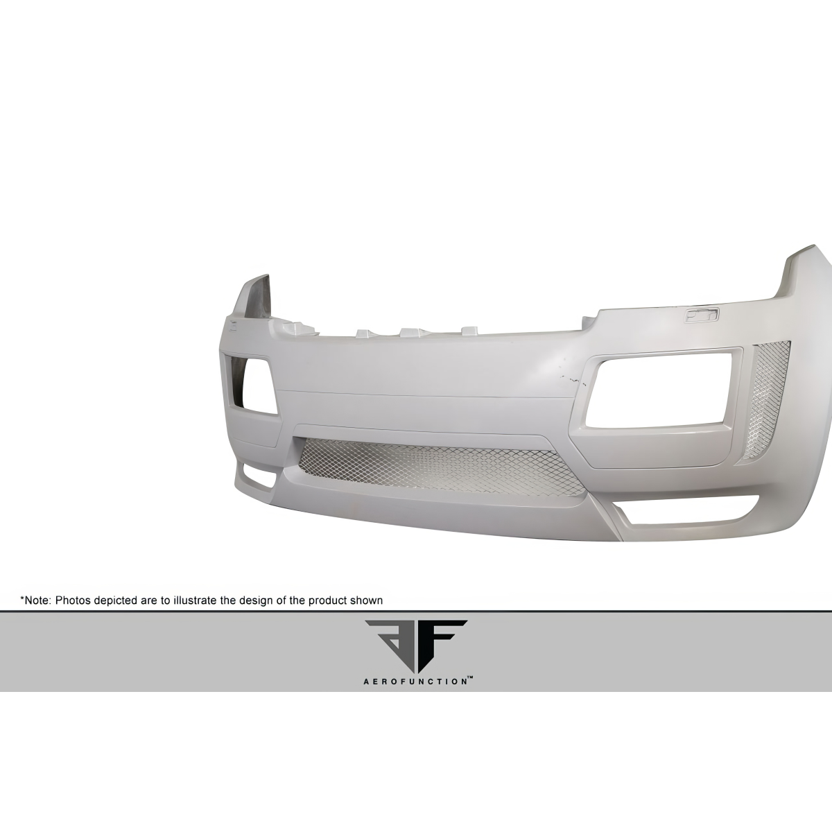 Modify your Land Rover Range Rover 2013 with our Exterior/Front Bumpers or Lips - Frontal view of front bumper part displayed