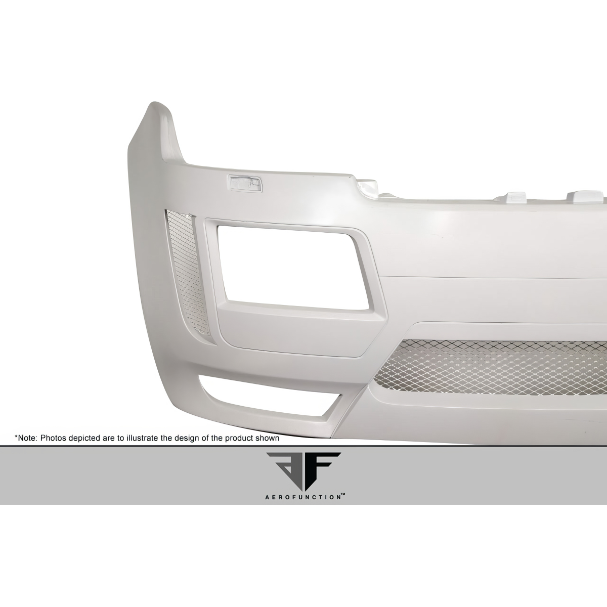 Modify your Land Rover Range Rover 2013 with our Exterior/Front Bumpers or Lips - Viewed at a slight angle from the side