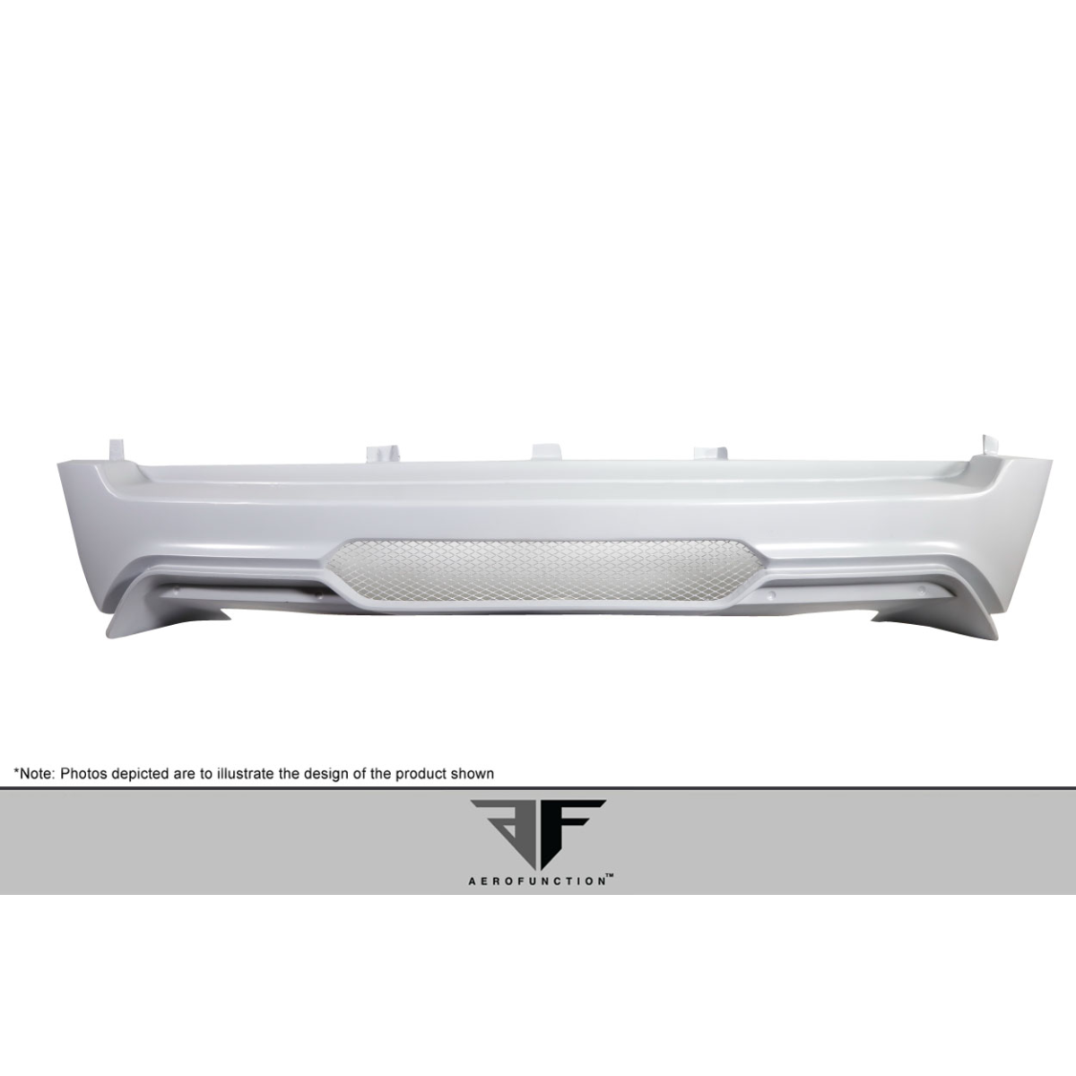 Modify your Land Rover Range Rover 2013 with our Exterior/Rear Bumpers or Lips - Front view of rear bumper part