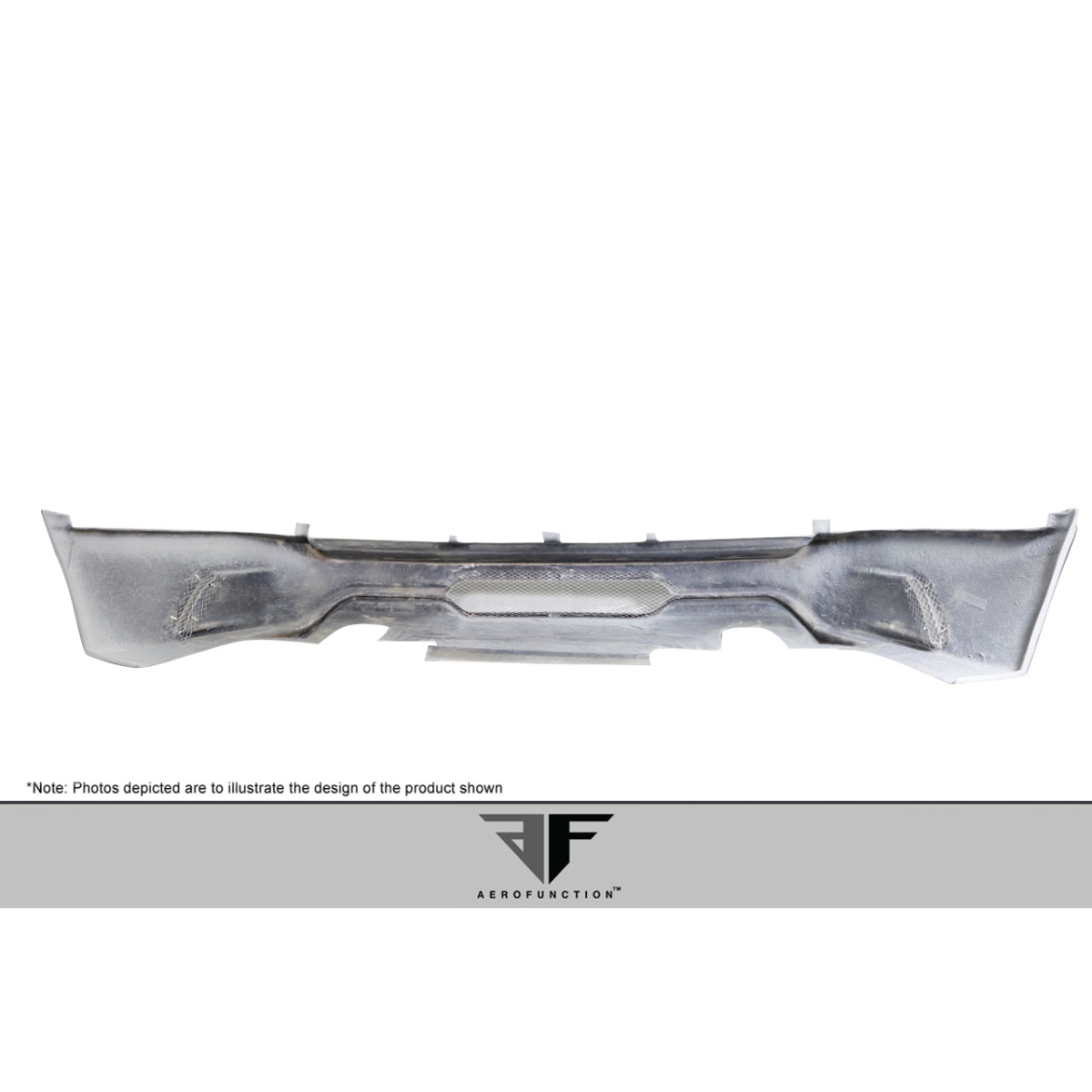 Modify your Land Rover Range Rover 2013 with our Exterior/Rear Bumpers or Lips - Frontal angle view of rear bumper part