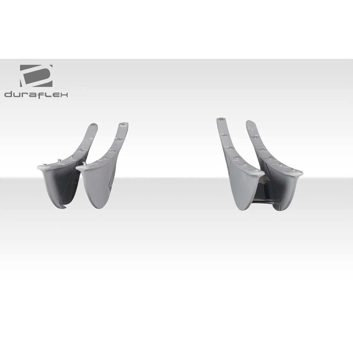 Modify your Ferrari 430 2005 with our Exterior/Diffusers - Angle view of rear diffuser fins in profile