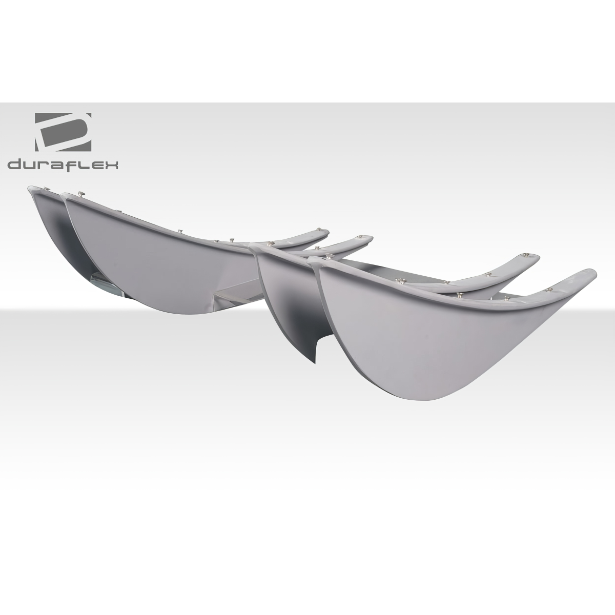 Modify your Ferrari 430 2005 with our Exterior/Diffusers - Front angle view of rear diffuser fins