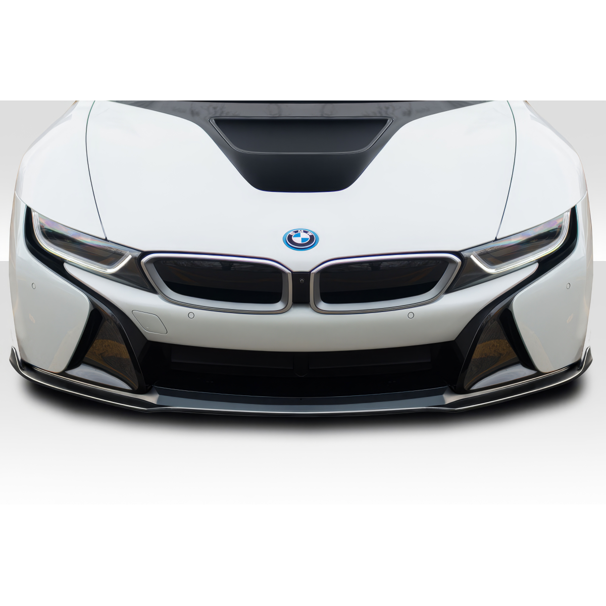 Modify your BMW i8 2014 with our Exterior/Other Exterior - Front view of BMW i8 showing splitter directly head-on