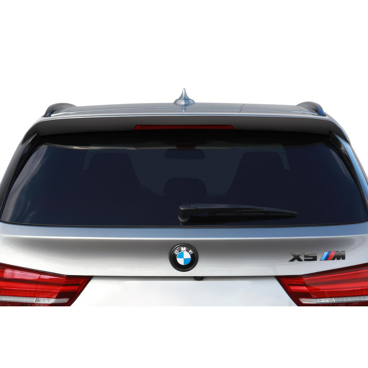 Modify your BMW X5 2014 with our Exterior/Wings - View from the rear at a straight angle