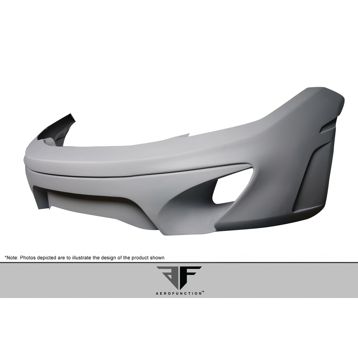 Modify your McLaren MP4-12C 2012 with our Exterior/Front Bumpers - Front angle view of the front bumper assembly