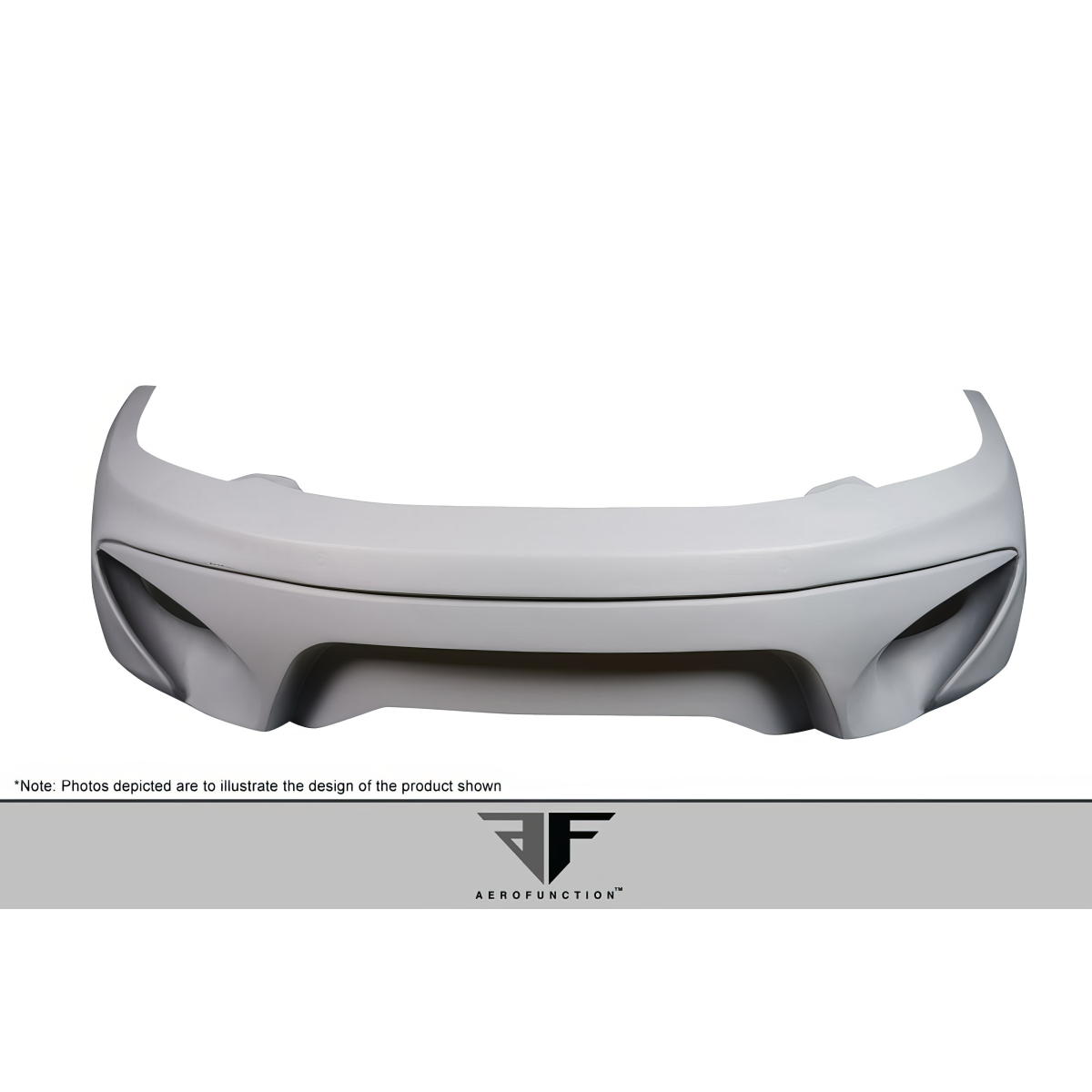Modify your McLaren MP4-12C 2012 with our Exterior/Front Bumpers - Front view of front bumper part displayed