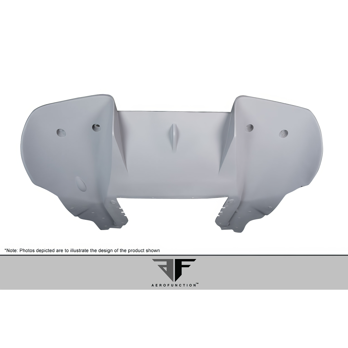 Modify your McLaren MP4-12C 2012 with our Exterior/Diffusers - Viewed from a top down angle