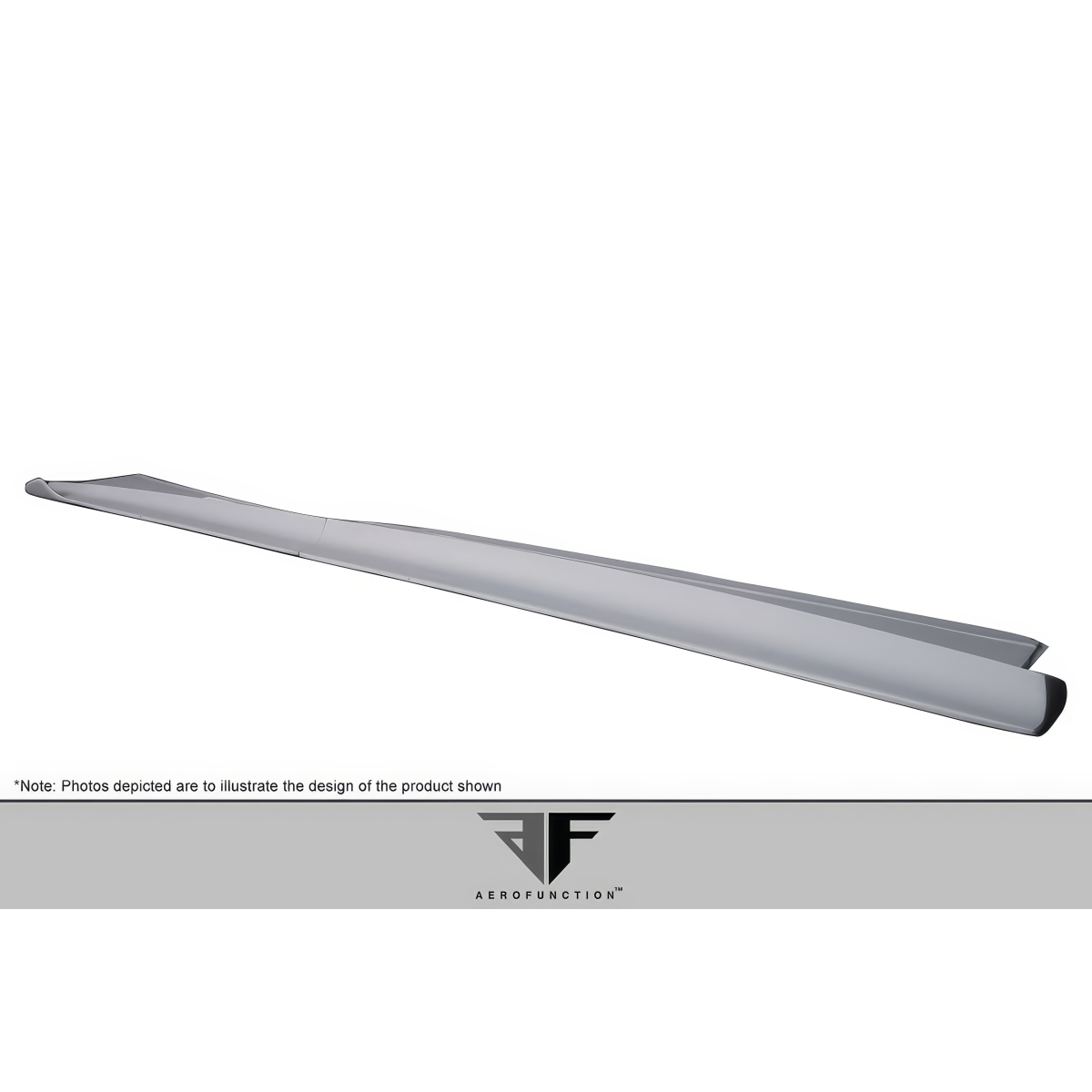 Modify your McLaren MP4-12C 2012 with our Exterior/Side Skirts - Part is shown at a horizontal angle