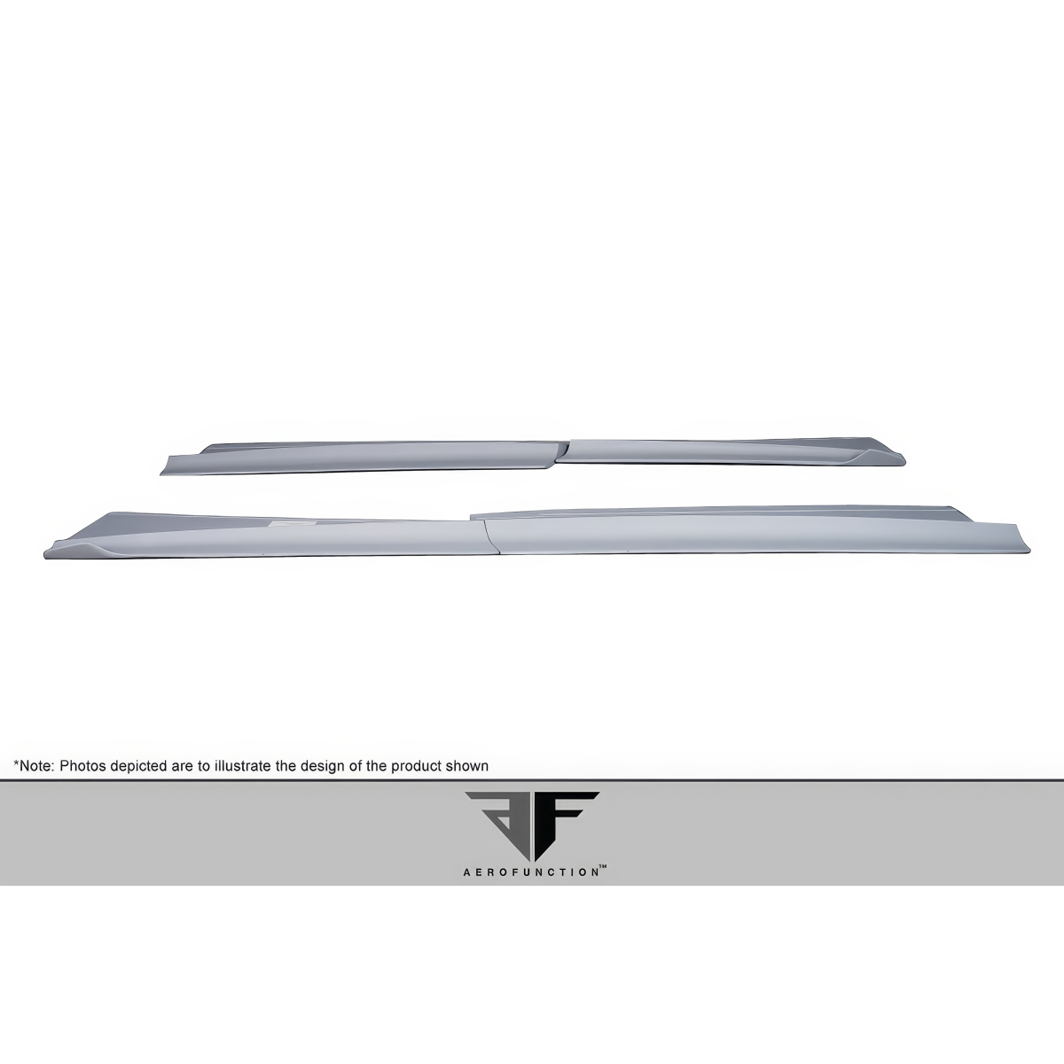 Modify your McLaren MP4-12C 2012 with our Exterior/Side Skirts - Part shown at a top-down horizontal angle