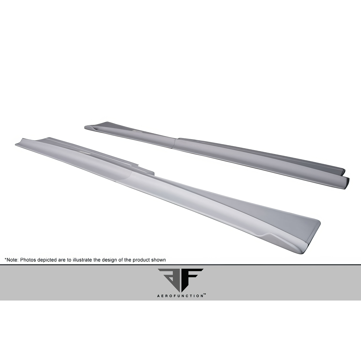 Modify your McLaren MP4-12C 2012 with our Exterior/Side Skirts - The part is shown from a top-down angle