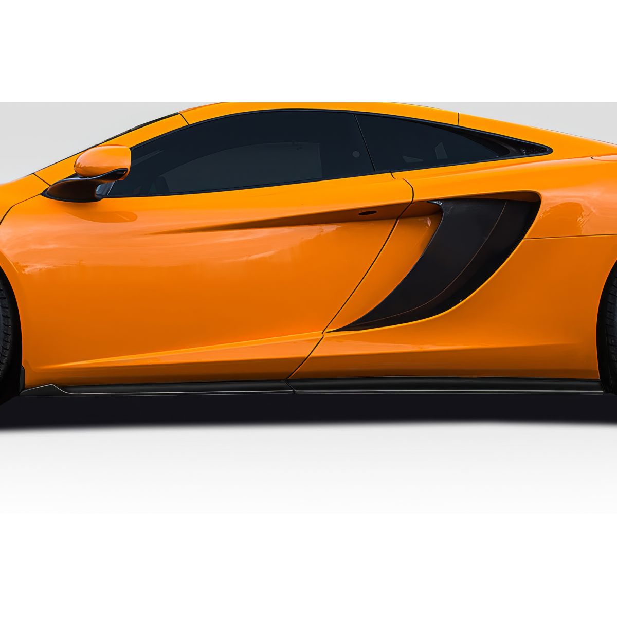 Modify your McLaren MP4-12C 2012 with our Exterior/Side Skirts - Viewed from a side profile angle