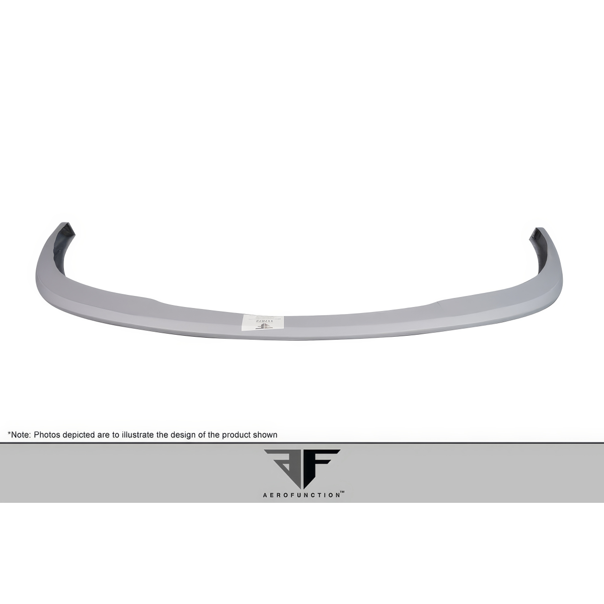 Modify your Porsche 911 2009 with our Exterior/Other Exterior - Front view of a front lip splitter part