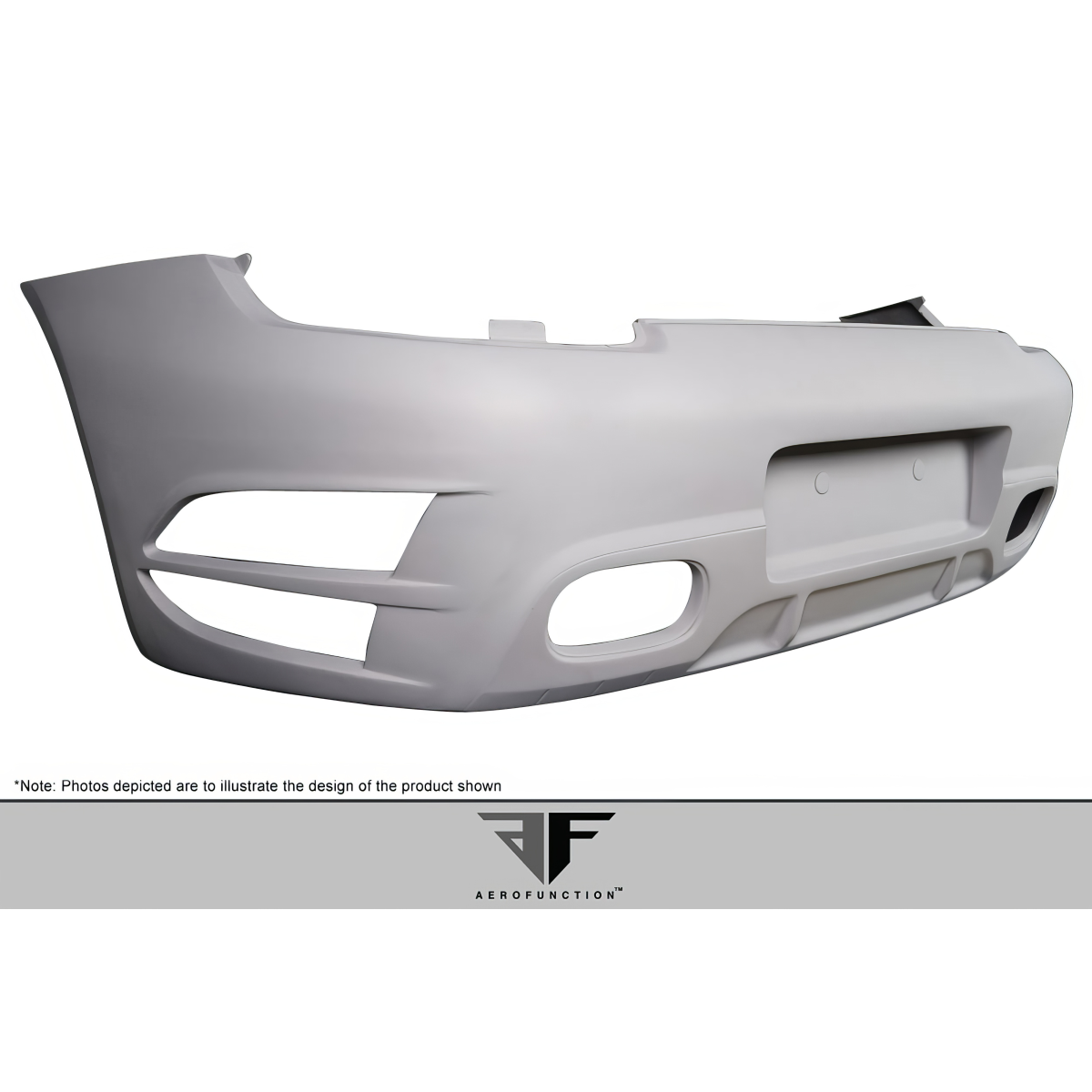 Modify your Porsche 911 2009 with our Exterior/Rear Bumpers or Lips - Front view of rear bumper at slight angle