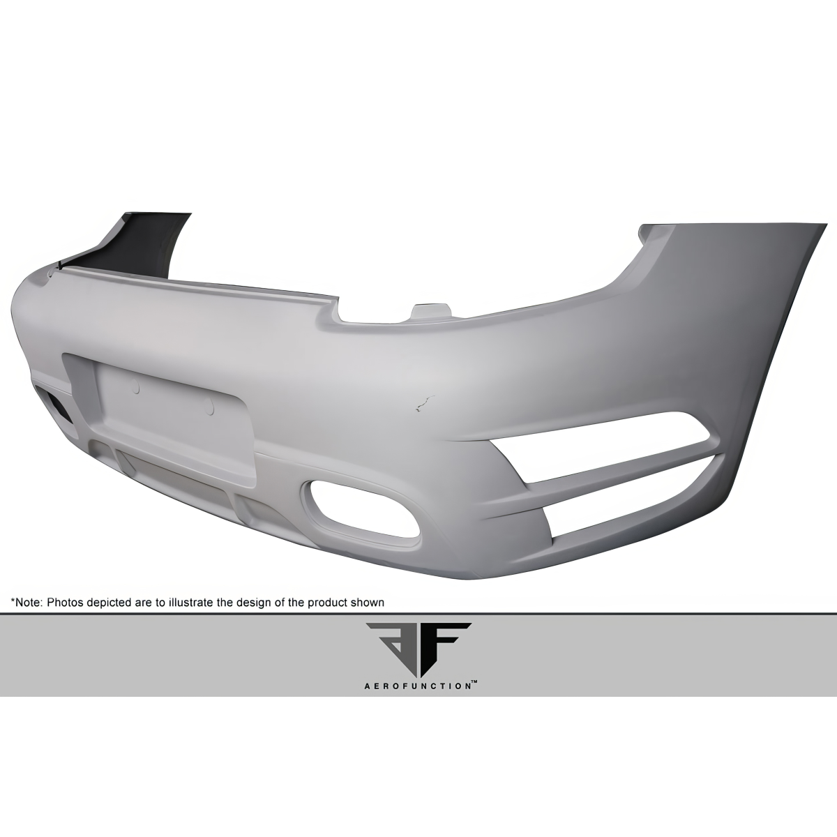 Modify your Porsche 911 2009 with our Exterior/Rear Bumpers or Lips - The part is displayed at an angled view