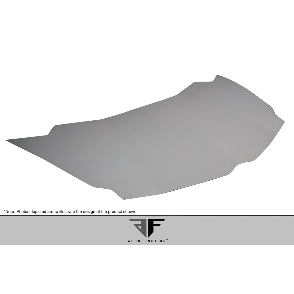 Modify your Lamborghini Aventador 2011 with our Exterior/Hoods - Top view of hood part angled for display