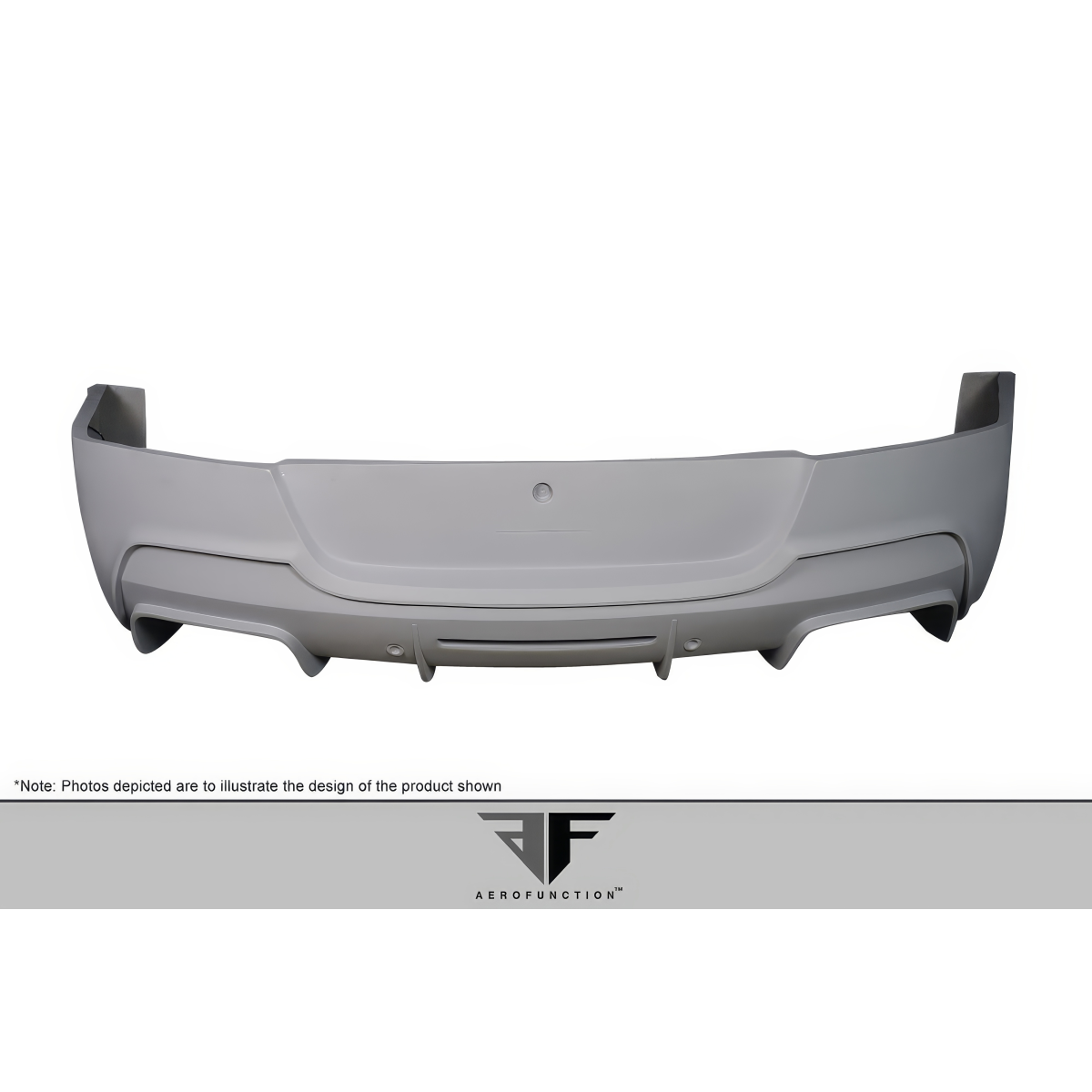 Modify your Bentley Continental 2012 with our Exterior/Rear Bumpers or Lips - Front view of the rear bumper part