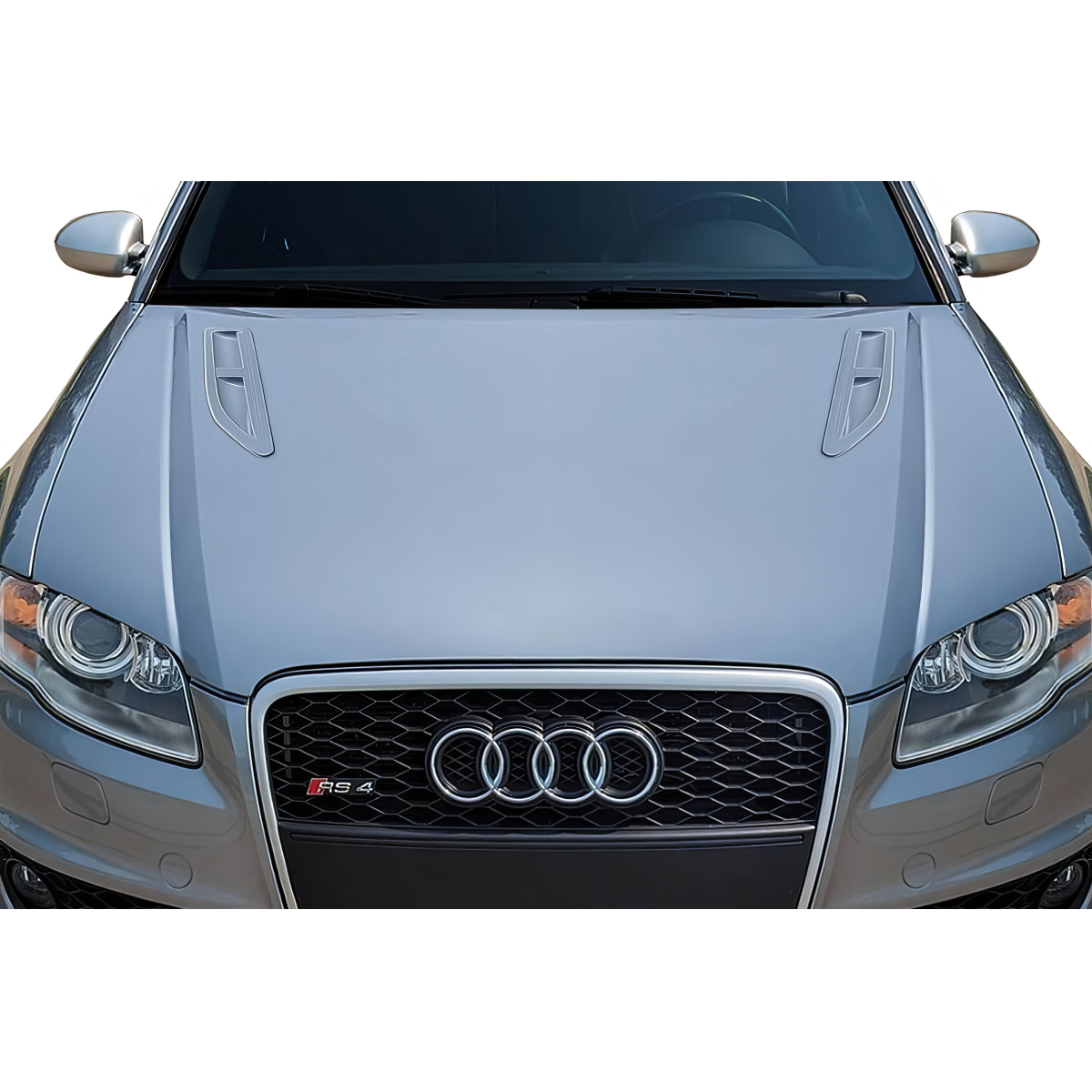 Modify your Universal   with our Exterior/Hoods - Frontal view of hood vents at zero degrees angle
