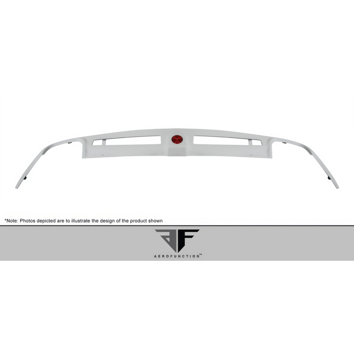 Modify your Mercedes-Benz E-Class 2010 with our Exterior/Rear Bumpers or Lips - Front view of rear add on spoiler part