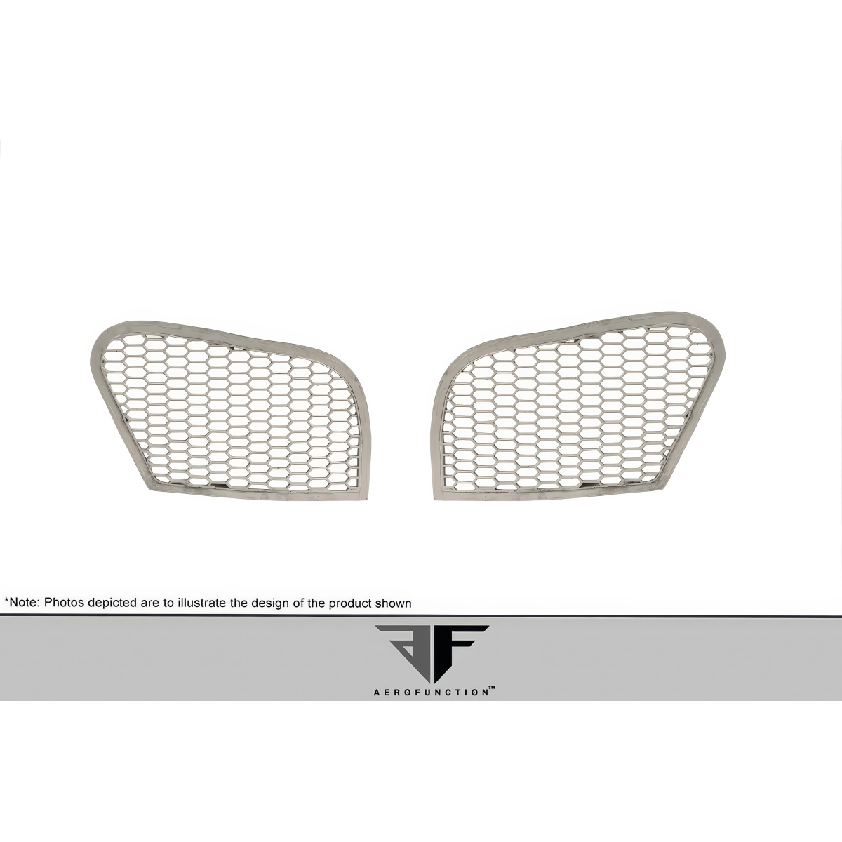 Modify your BMW X5 2007 with our Exterior/Front Bumpers or Lips - Angled view of front bumper grille insert