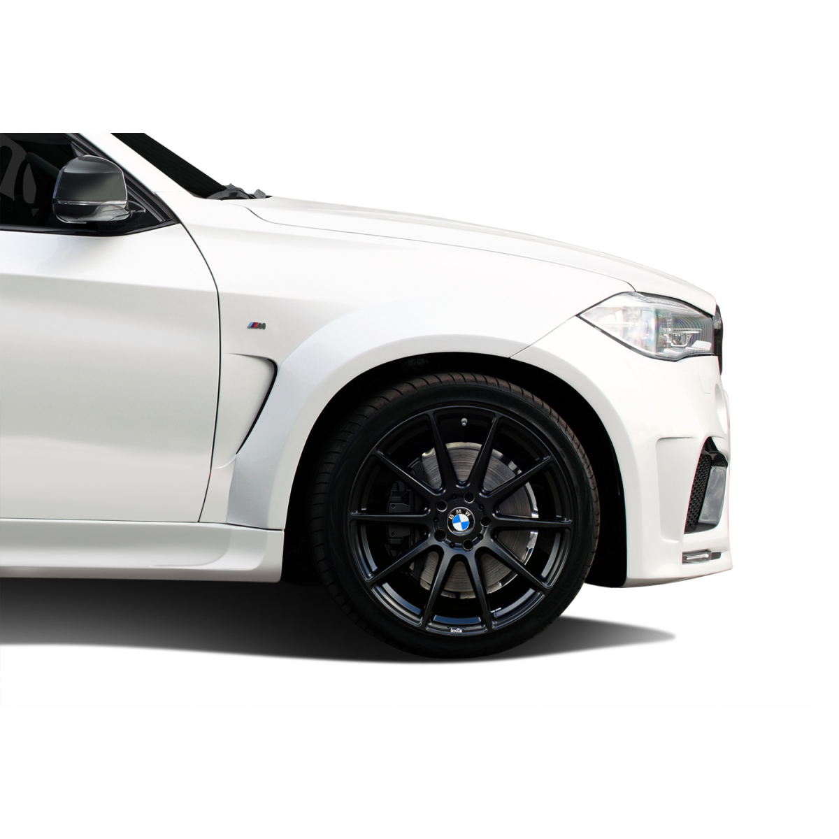 Modify your BMW X5 2014 with our Exterior/Fenders - Front quarter view angled towards the left