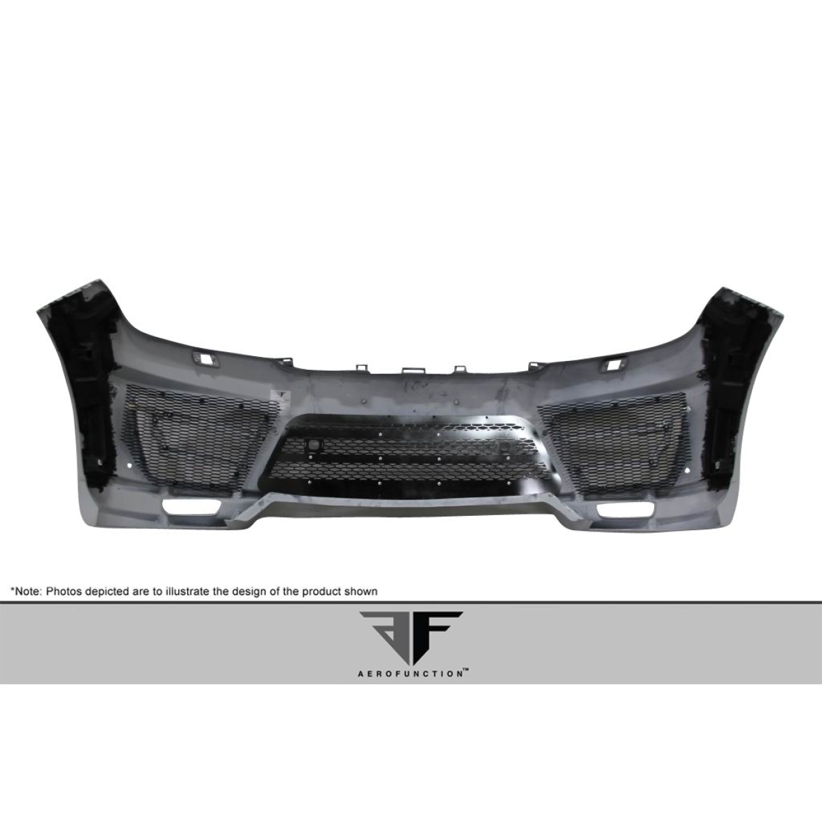 Modify your Land Rover Range Rover Sport 2014 with our Exterior/Front Bumpers or Lips - Front view of the bumper part displayed