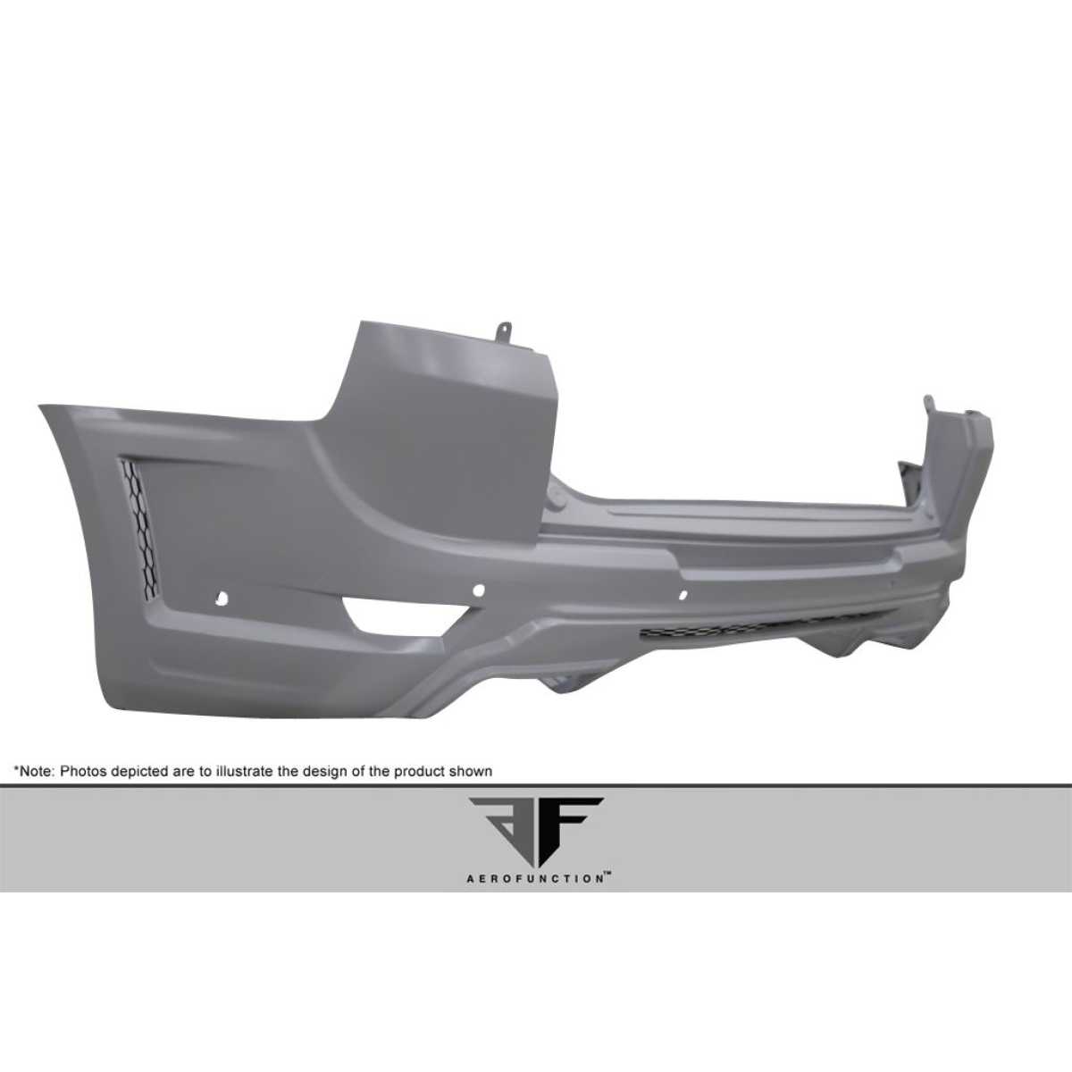 Modify your Land Rover Range Rover Sport 2014 with our Exterior/Rear Bumpers or Lips - Part shown from a side perspective