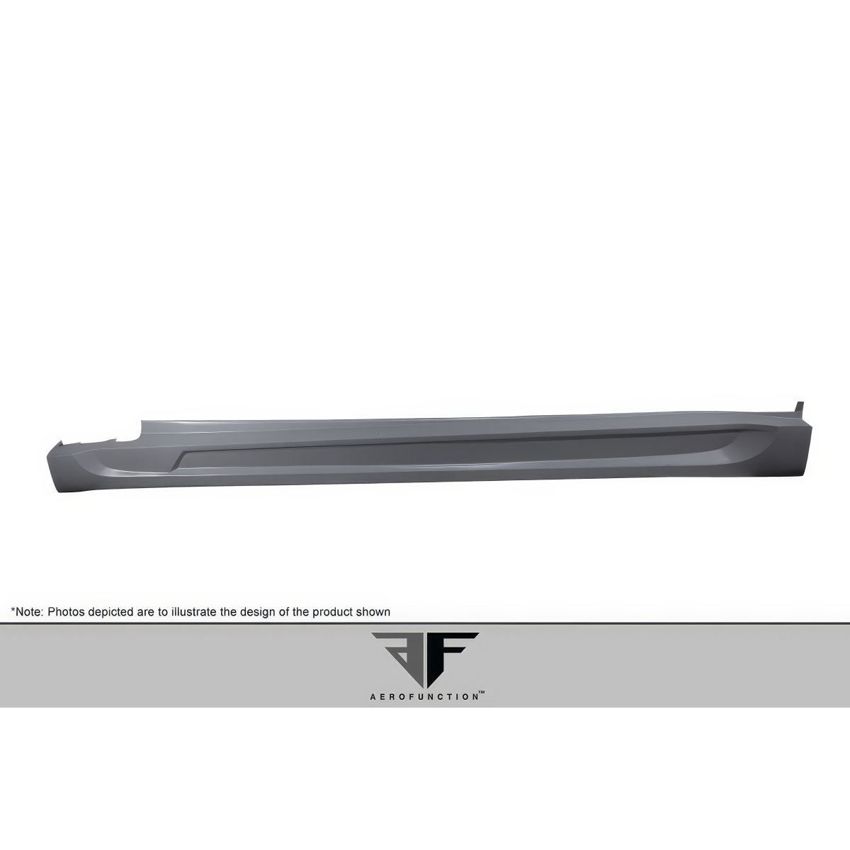 Modify your BMW X6 2015 with our Exterior/Side Skirts - Side view of the exterior side skirt part