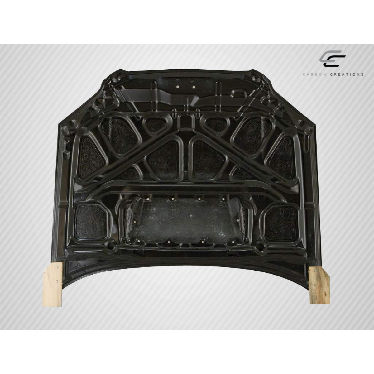 Modify your Subaru Impreza 2004 with our Exterior/Hoods - The part is shown from a top down angle