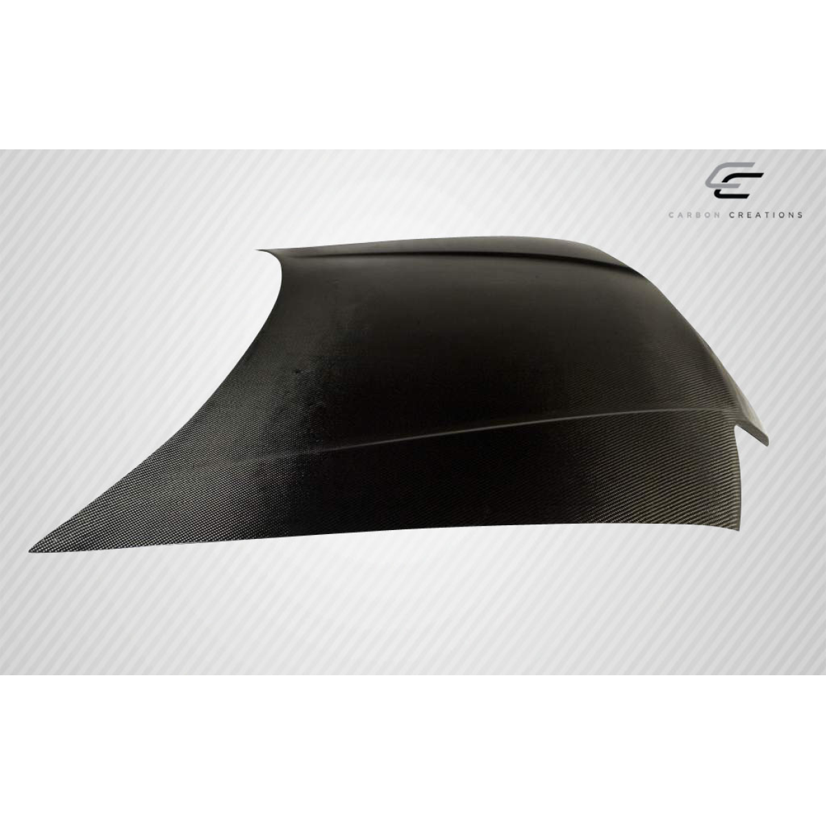 Modify your Honda Civic 1988 with our Exterior/Hoods - The part is viewed at a slight angle from the side