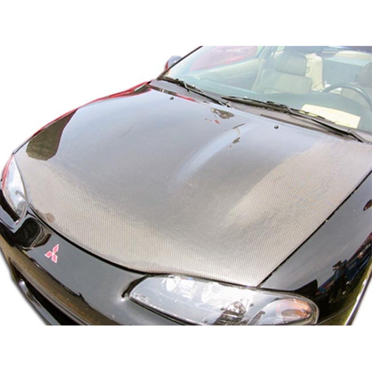 Modify your Eagle Talon 1995 with our Exterior/Hoods - Hood viewed from a top down angle