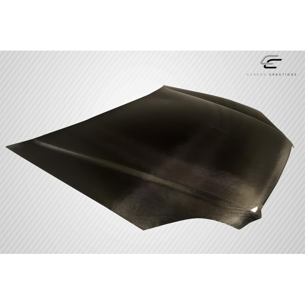 Modify your Honda Civic 1996 with our Exterior/Hoods - Part viewed from a slightly angled top position