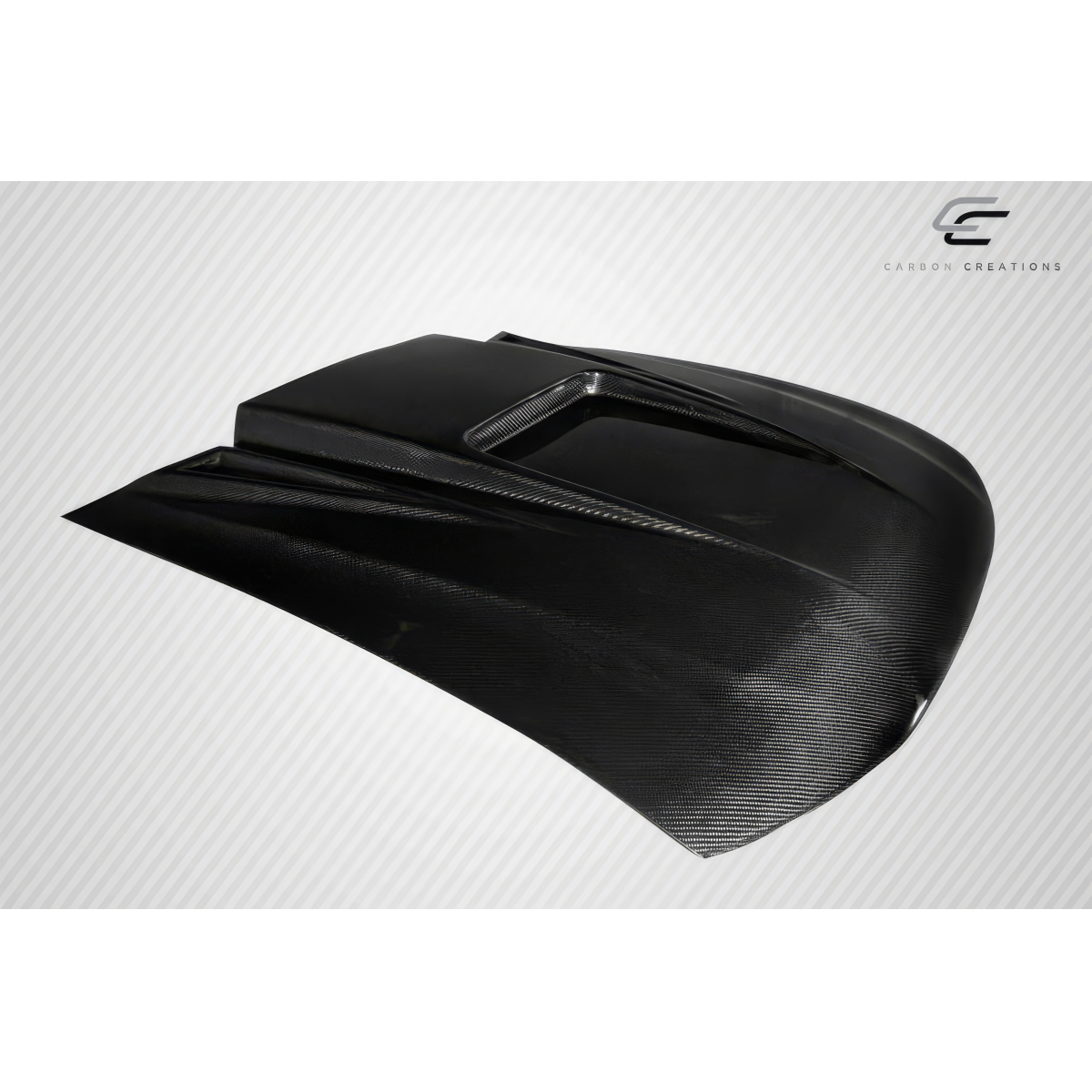 Modify your Ford Mustang 1999 with our Exterior/Hoods - Part is viewed from a slight top angle