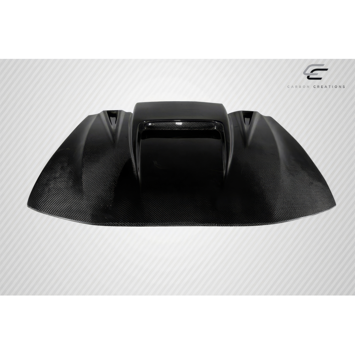 Modify your Ford Mustang 1999 with our Exterior/Hoods - The part is viewed from a top angle