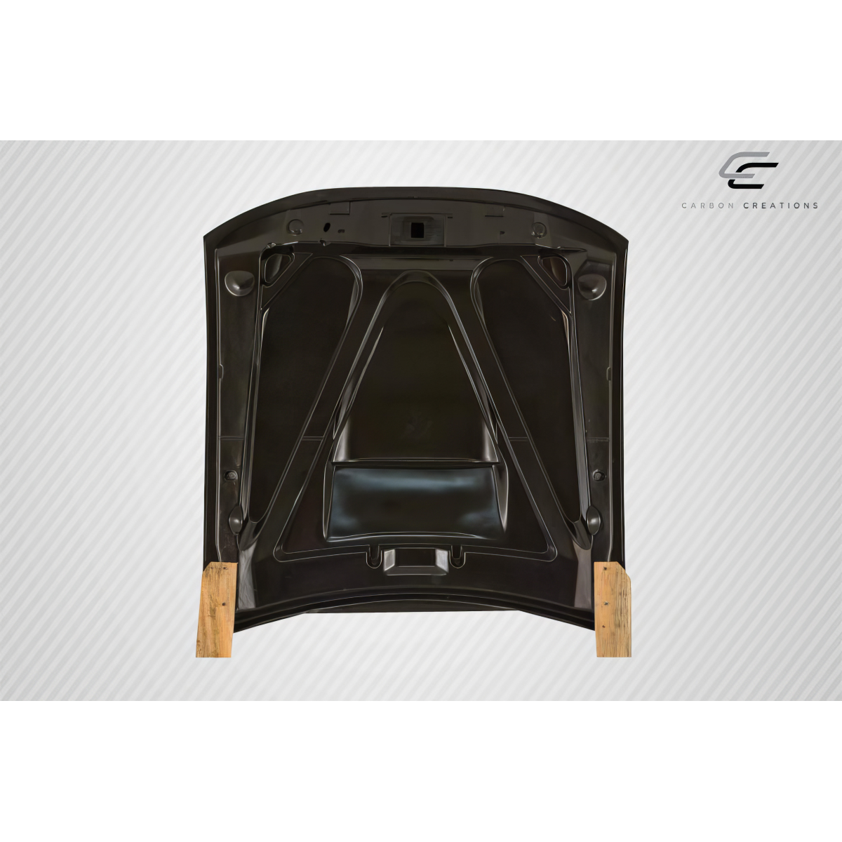 Modify your Ford Mustang 1999 with our Exterior/Hoods - Viewed from underneath at a flat angle