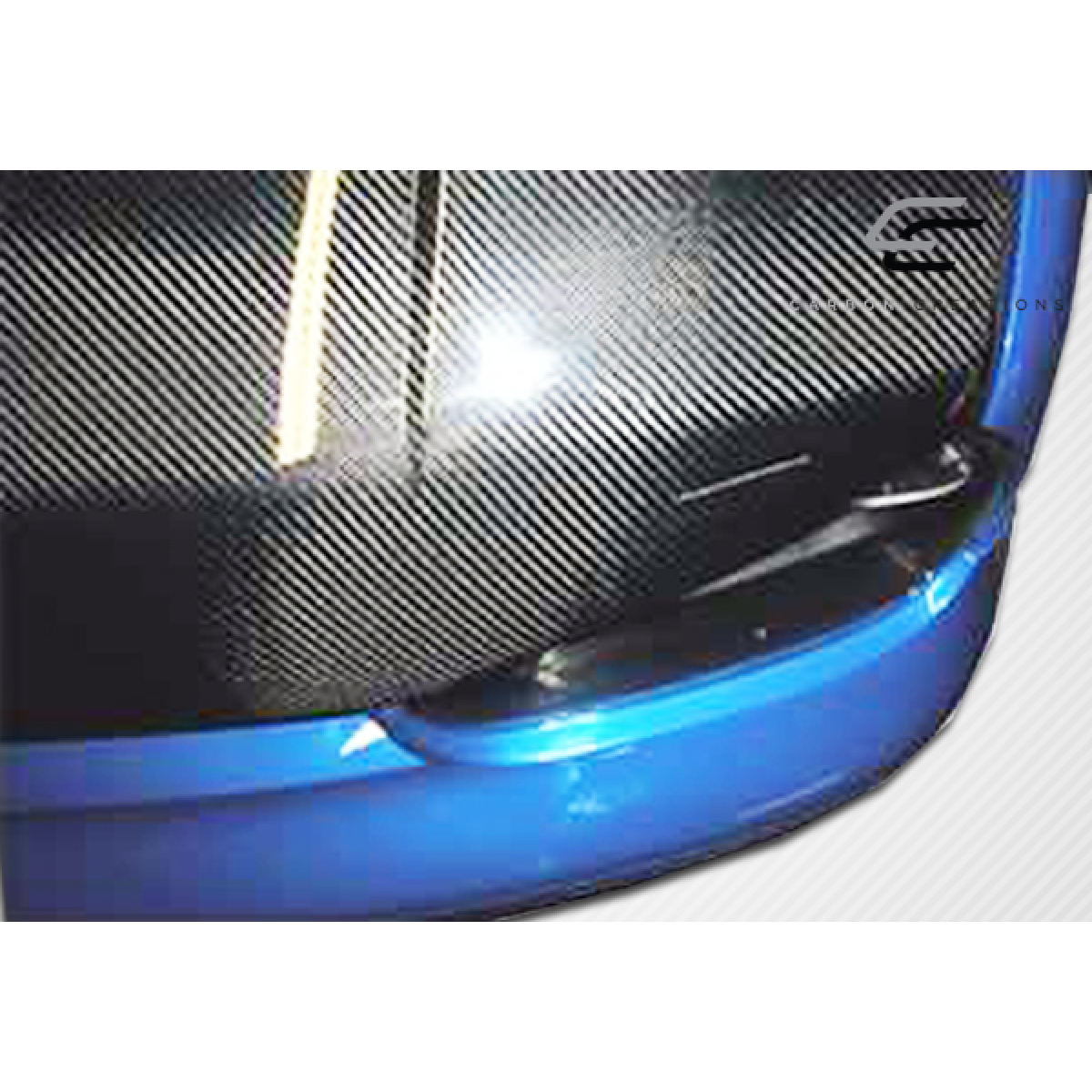 Modify your Volkswagen Golf 1999 with our Exterior/Hoods - The part is viewed from a low angle on the front