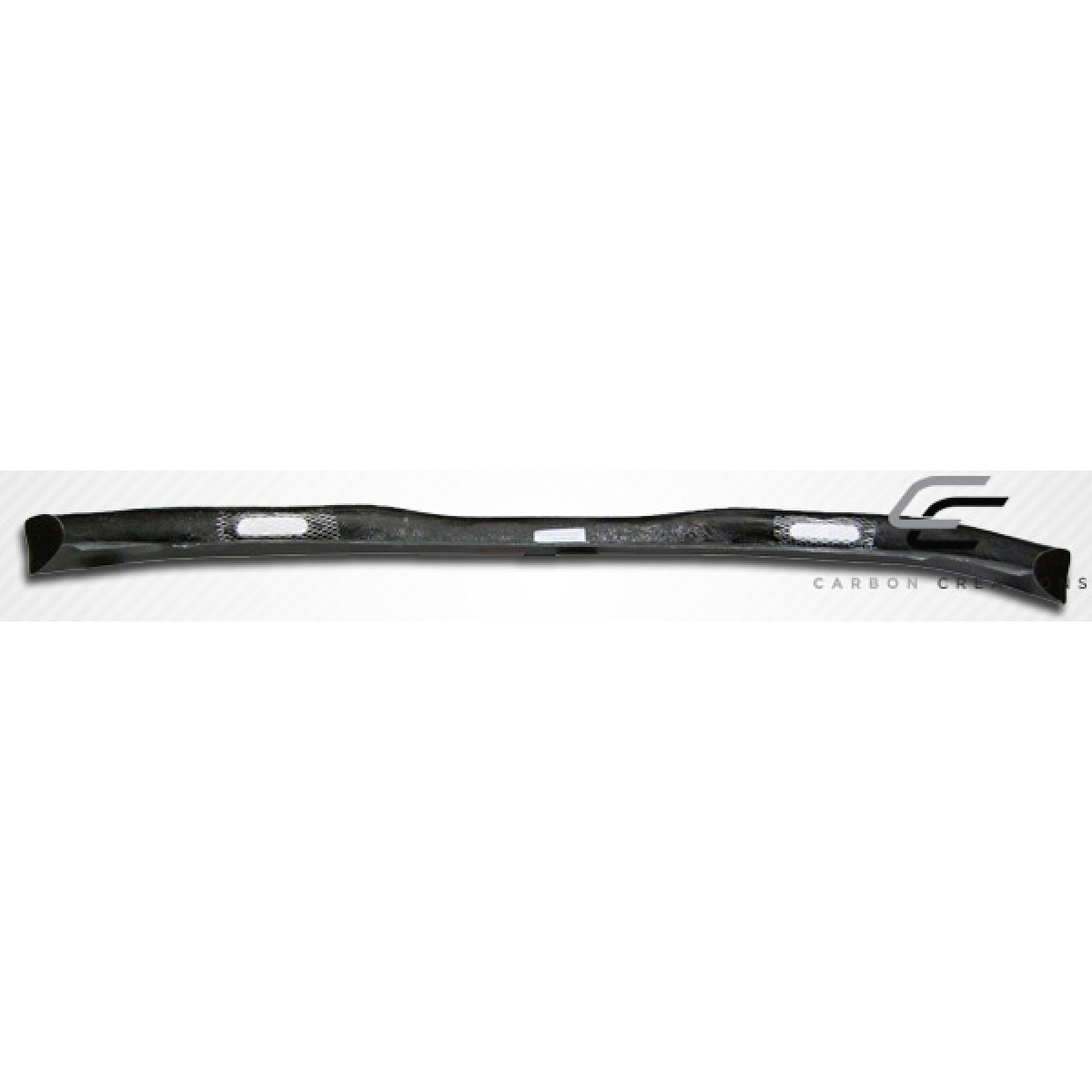 Modify your Honda Civic 1992 with our Exterior/Front Bumpers or Lips - Front view of the carbon fiber front lip