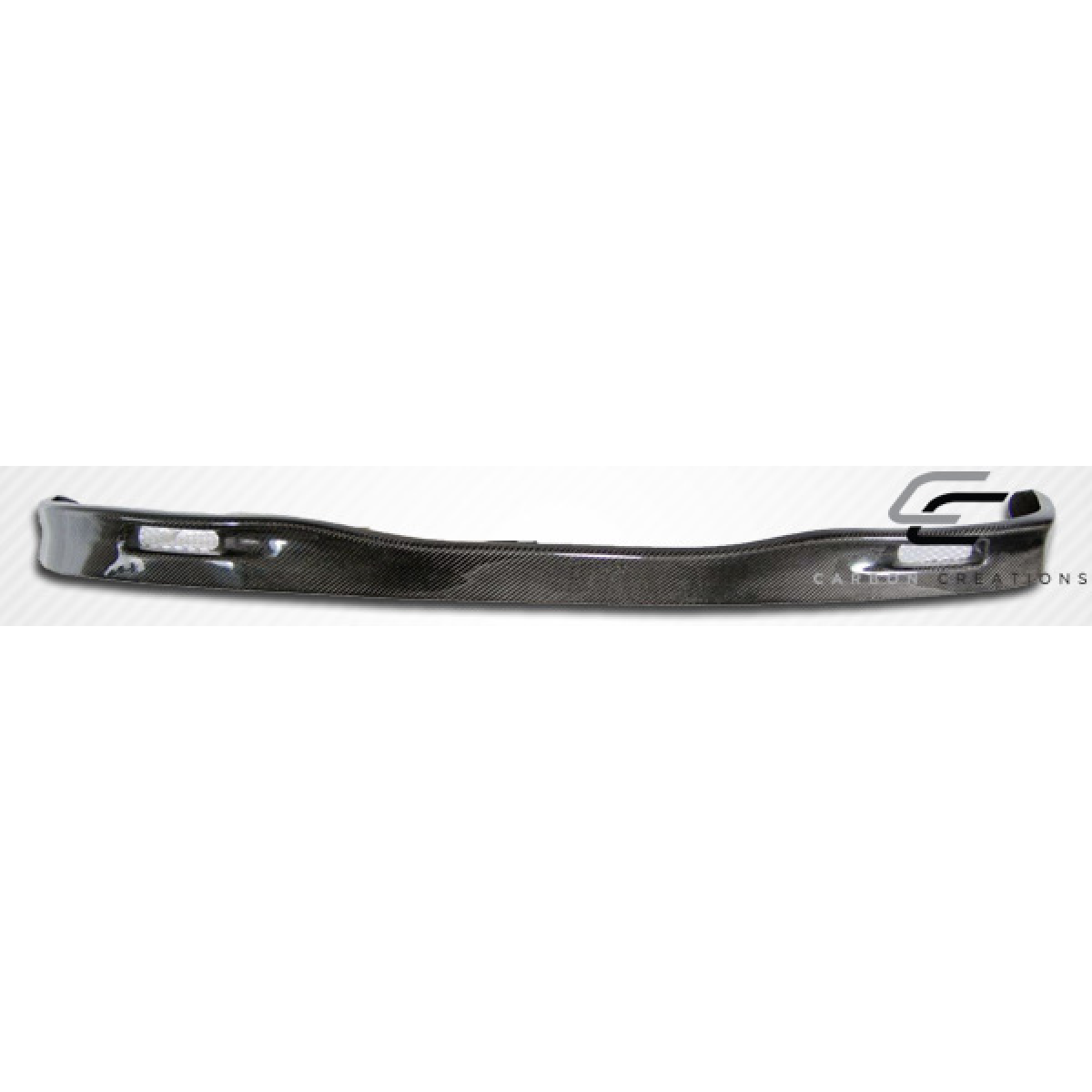 Modify your Honda Civic 1992 with our Exterior/Front Bumpers or Lips - Front view showing carbon fiber front lip part