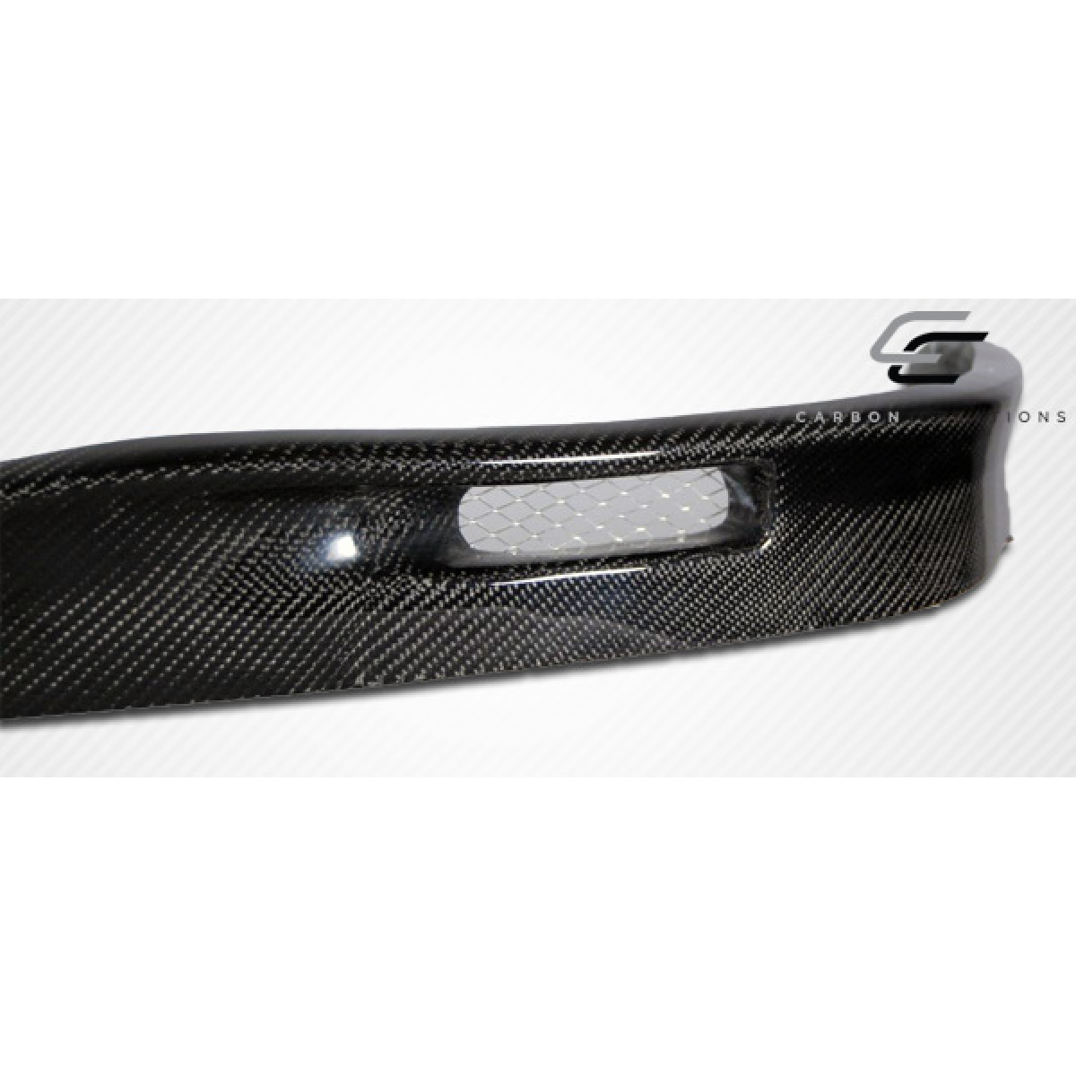 Modify your Honda Civic 1992 with our Exterior/Front Bumpers or Lips - Part is viewed from a slight angle above