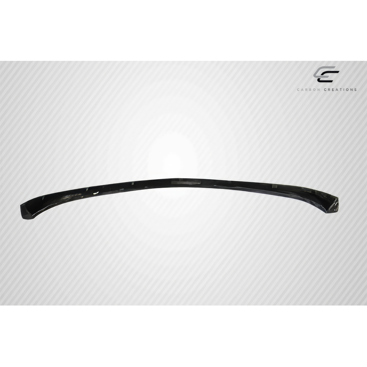 Modify your Mitsubishi Evolution 2003 with our Exterior/Front Bumpers or Lips - Front view of the carbon fiber lip spoiler