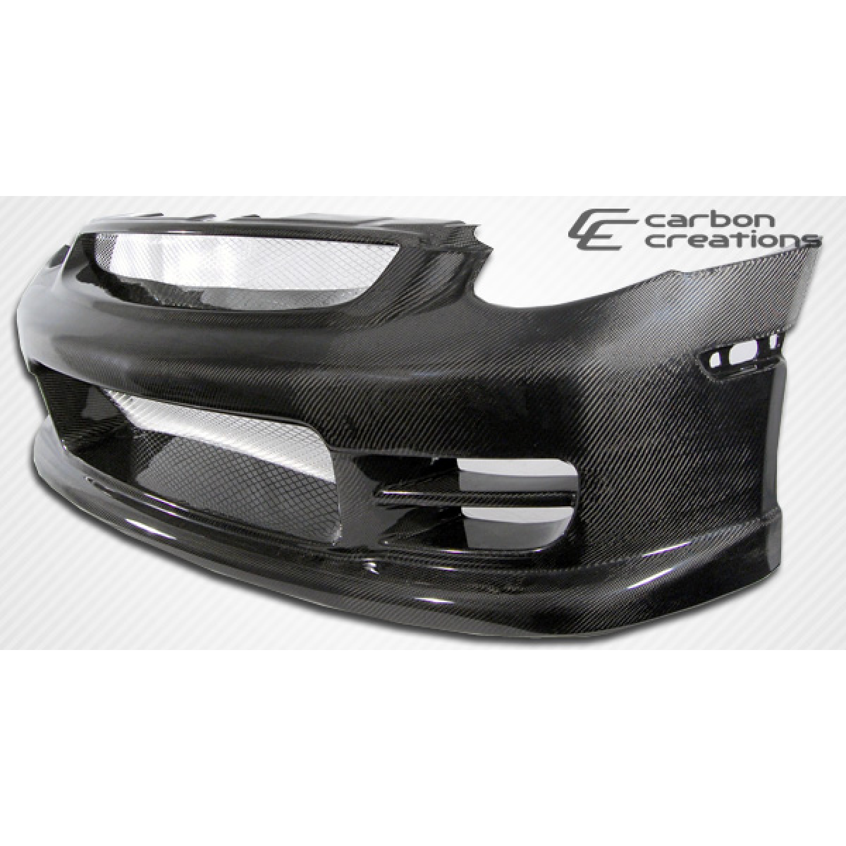 Modify your Infiniti G35 2003 with our Exterior/Front Bumpers - The part is viewed at a slight frontal angle