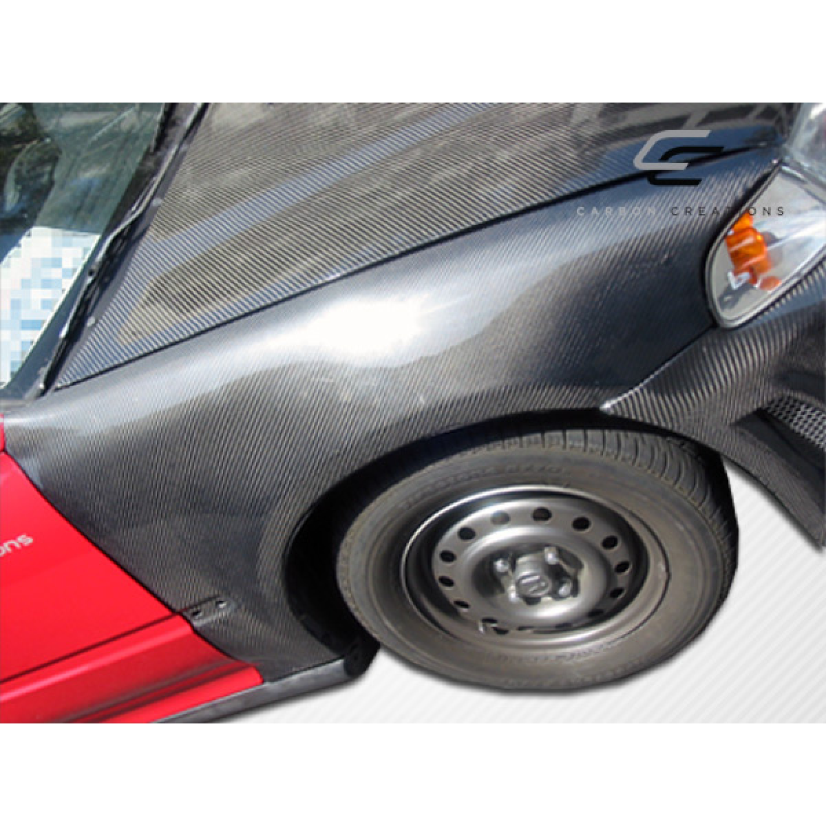 Modify your Honda Civic 1992 with our Exterior/Fenders - Part image viewed at a side angle