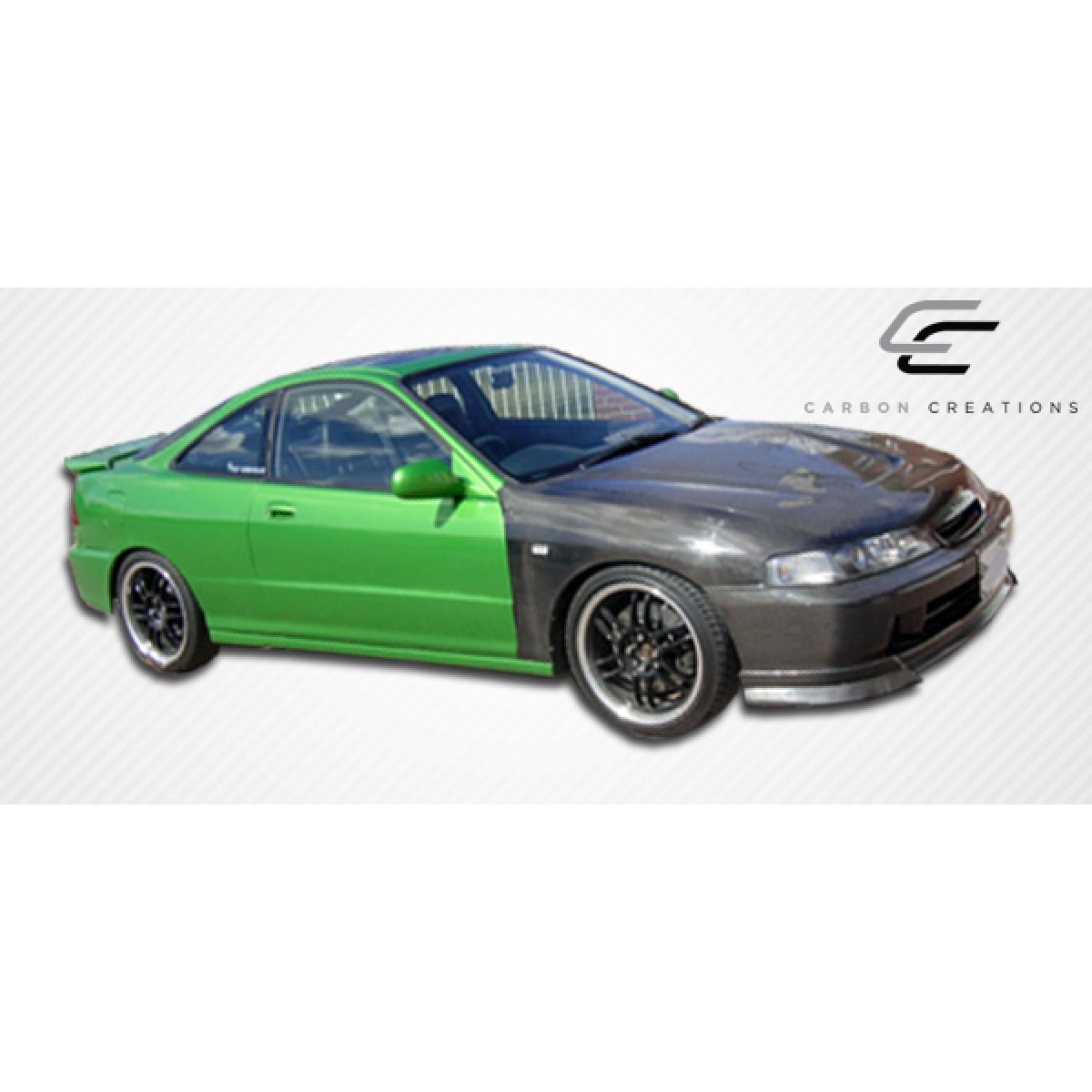 Modify your Acura Integra 1994 with our Exterior/Fenders - Front three quarters view of the vehicle